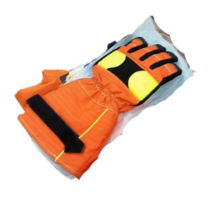 Guantes de seguridad de alta calidad Precio de venta al por mayor Guantes de seguridad a prueba de fuego Venta caliente Precio barato Cuero Mejores guantes de seguridad de bombero - Product Image 6