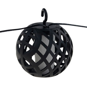 Lampe solaire torche qui éclaire chaleureusement le jardin, la guirlande, le loft, la terrasse, le balcon - Product Image 4