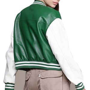 Unisex Custom Regular Varsity Baseball Hooded Winter Bomber <b>Jacket</b> Front Logo OEM ODM Manufacturer Windproof Waterproof - Product Image 6