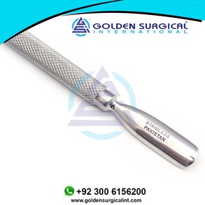 Pousse-cuticules avec couteau à cuticules en acier inoxydable, instruments de manucure pour les ongles, outils de toilettage en vrac, outils de salon de manucure - Product Image 2