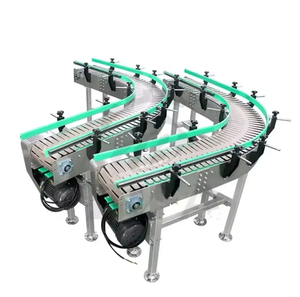 Flat Top Belt <strong>Conveyor</strong> for Food Beverage Delivery Heat Resistant Farm Mining Applicable - Product Image 4