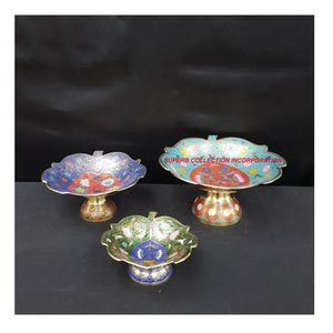 ชุด2ชามช็อคโกแลตที่ทันสมัยพิมพ์ลายดอกไม้ขัดเงาเป็นมิตรกับสิ่งแวดล้อมหรูหราสำหรับงานปาร์ตี้ขายส่งและซัพพลายเออร์ - Product Image 4