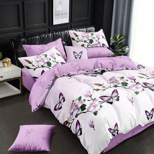 Piumino personalizzato <span class=keywords><strong>elegante</strong></span> e confortevole Set di lenzuola King Size copripiumino stampato Set biancheria da letto - Product Image 5