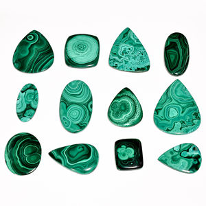 Lot de Malachite Naturelle Pierres Précieuses Naturelles Lot de Pierres Lâches Vente en Gros de Cabochons de Forme Mixte - Product Image 5