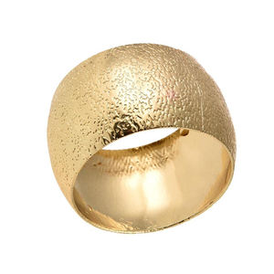 Anneaux de serviette de mariage en or, anneau de serviette de Table pour décoration de mariage, design tendance à la mode, vente en gros, 2023 - Product Image 3