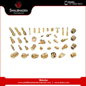 ชิ้นส่วนทองเหลืองชุบโครเมี่ยมสำหรับเครื่องจักร CNC กลึงและเจาะ - Product Image 2