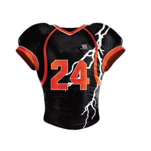 Maillot de football américain sur mesure le plus vendu prix d'usine chemise de taille adulte nouveauté style uniforme de football américain - Product Image 4