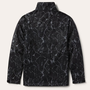 Veste softshell d'hiver respirante et écologique de haute qualité pour hommes KANEKA SPORTS, col montant en nylon personnalisé, logo avant, séchage rapide - Product Image 2