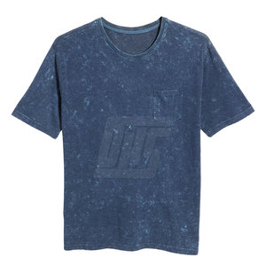 เสื้อยืดโอเวอร์ไซส์ลายฟอกสีสำหรับผู้ชาย สวมใส่สบาย สไตล์สตรีทแวร์ เหมาะสำหรับใส่ลำลองและใช้งานได้ตลอดวัน - Product Image 5