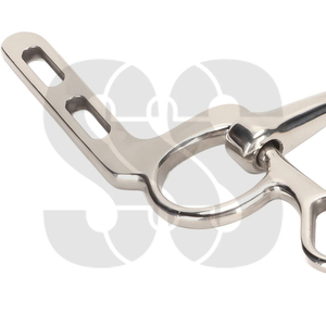 Cadena de gancho de acero inoxidable de alta calidad OEM al por mayor para bocados de caballo, con rodillo de fácil control que evita el deslizamiento del bocado para carrozas. - Product Image 5