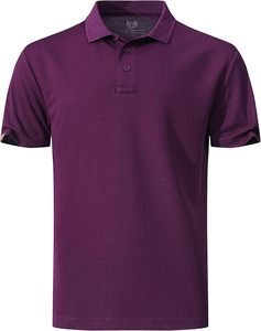 T-shirts polo 100% coton de qualité supérieure pour hommes, coupe ajustée, respirant, design exquis, style confortable, jersey à motif solide - Product Image 5