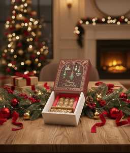 <b>Christmas</b> Book Slider Hamper <b>Boxes</b> | Luxury Sliding Drawer <b>Gift</b> Packaging <b>Christmas</b> <b>gift</b> box - Product Image 3