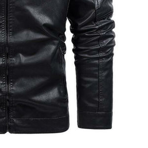 Diferentes colores disponibles en el mejor precio de venta Chaqueta de cuero para hombre Uso al aire libre Chaqueta de cuero Pakistán 2024 - Product Image 4