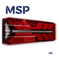 25-4122-027 - Aspock ECOLED III - Droit 7 broches + 4 X 2 broches ASS2 + SMCG - Pièces et accessoires de remorque - MSP Export