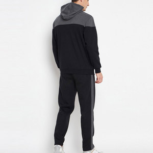 Confortable cordon respirant hiver à capuche hommes survêtements en vrac quantité légère vêtements de course - Product Image 2