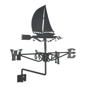 Forma de yate, la mayoría de las tendencias, veleta para exteriores, jardín, Metal decorativo, veleta de alta calidad a precios razonables - Product Image 1