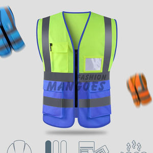 Chaleco de Seguridad Reflectante de Alta Visibilidad ANSI Clase 3 para Mujer, con LED Intermitente, Impermeable, de Color Contrastante, para Ciclismo, Invierno, OEM - Product Image 5