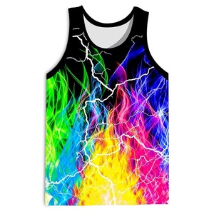 เสื้อกล้ามผู้ชายแบบแห้งเร็ว แฟชั่นรักษ์โลก คุณภาพสูง ออกแบบใหม่ ปักโลโก้ตามสั่งด้วยเครื่องซับลิเมชั่น - Product Image 3