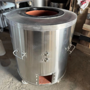 เตาถ่านแบบทนทานเตาอบดินเผาความร้อนเร็วสำหรับโรงแรมและรถบรรทุกอาหาร | - Product Image 1