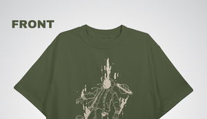 Vente en gros 100% coton T-shirts de sport pour hommes séchage rapide surdimensionné coupe ample avec motif solide impression numérique de logo personnalisé - Product Image 5