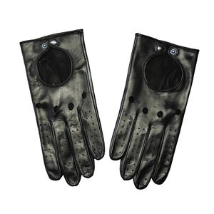Vente en gros de gants de conduite en cuir tendance, compatibles écran tactile, en peau de mouton, unisexes, classiques, respirants, légers, toutes saisons - Product Image 5