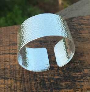 Brazalete de latón crudo de 69mm, brazalete de incrustaciones, brazalete de canal en blanco, pulsera ancha hecha a mano, latón crudo - Product Image 5