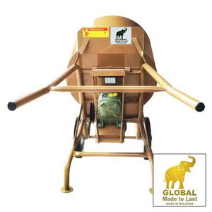 Mezclador de cemento ligero de fácil uso, máquina mezcladora de hormigón con maquinaria de construcción de motores - Product Image 2