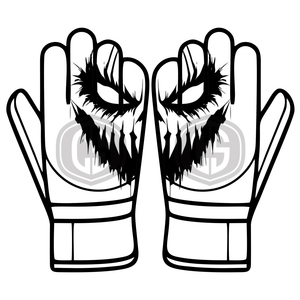 Guantes de Portero Edición Evil Clown & Phantom Stalker para Jóvenes y Adultos - Product Image 5