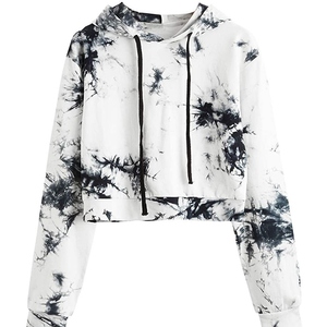 Sweat à capuche pour femme, lourd, avec poche, motif uni, tissu en coton mélangé, polaire, 230g, décontracté, streetwear d'hiver - Product Image 1