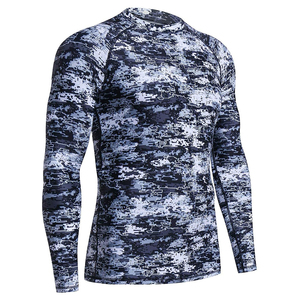 Camiseta de Compresión Personalizada para Hombre, Ropa Deportiva de Gimnasio, Capa Base, Camisetas de Compresión con Sublimación Completa - Product Image 6