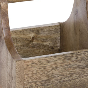 Caddy de almacenamiento de madera Natural 100% de diseño Vintage de alta calidad, organizador para interiores y exteriores, herramientas de café, compra directa, exportador indio - Product Image 3