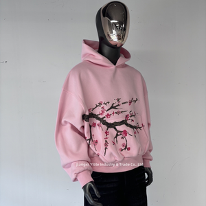 Sudadera HD2710 Personalizada, 100% Algodón, Corte Regular, Color Sólido, Ecológica, para Hombre, Rosa, Impresión por Sublimación, Unisex, Felpa - Product Image 5