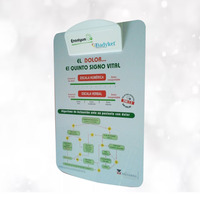 Porte-documents Weima Display personnalisé en PVC durable format A4 avec clip métallique, porte-documents avec clip, couleur personnalisée, logo personnalisé