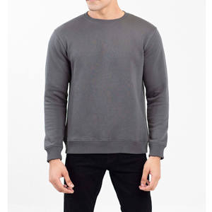 2025 Latest Style Knitted Men Hoodies <b>Sweatshirt</b> Regular Fit Custom <b>Plain</b> Crew Neck High Quality Winter Eco-Friendly Breathable - Product Image 4