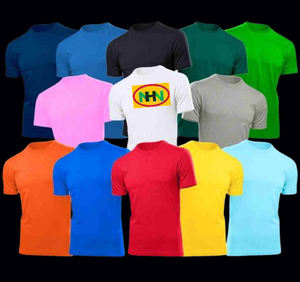 T-shirts pour hommes de haute qualité en gros, 100 % coton respirant, design vierge sur le devant, personnalisable, écologique, fabriqué au Bangladesh - Product Image 1