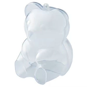 Kwang Hsieh Boîte à bonbons en plastique en forme d'ours, matériau PS réutilisable et écologique - Product Image 2