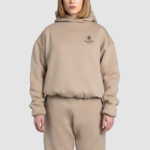 100% français éponge coton surdimensionné unisexe Streetwear sweats à capuche Logo personnalisé poids lourd hommes lavé sweats à capuche pour l'automne - Product Image 2