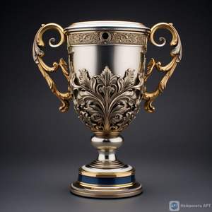 Trofeo de metal decorativo con características hechas a mano, ideal para ceremonias de agradecimiento de los mejores colaboradores - Product Image 5