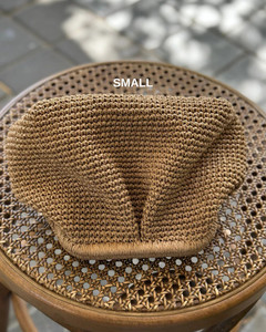 Raffia Crochet tự nhiên ly hợp túi | dệt rơm mùa hè Túi xách | dệt kim Raffia Túi ly hợp túi - Product Image 6