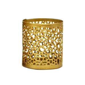 Best Wholesale Decorative Golden Iron Votive <b>Candle</b> <b>Holder</b> Set for Garden and <b>Outdoor</b> Events for Christmas - Product Image 6