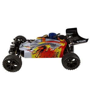 Voiture RC Nitro VRX RH1006 1/10 avec moteur à essence .18, vitesse maximale de 75 km/<span class=keywords><strong>h</strong></span>, <span class=keywords><strong>4</strong></span> roues motrices, buggy tout-terrain, réservoir de carburant de 80 cm³, voiture RTR de qualité hobby. - Product Image 3