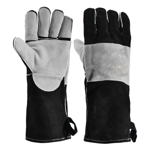 Guantes de cuero de soldadura de seguridad Guantes DE TRABAJO Tig resistentes al calor y cómodos para soldador - Product Image 1