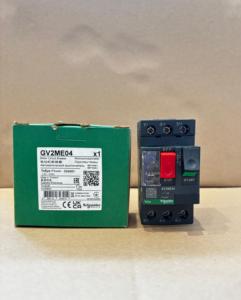 Disjoncteur de moteur magnétique thermique Schneider TeSys GV2ME04 3P 0.4-0.63A Disjoncteur de protection à 3 pôles 100ka Capacité de rupture - Product Image 1