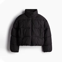 Women's Stylish High Quality Waterproof Eco-Friendly Solid Polyester Bomber Jacket Lightweight Insulated Winter Outdoor Wear