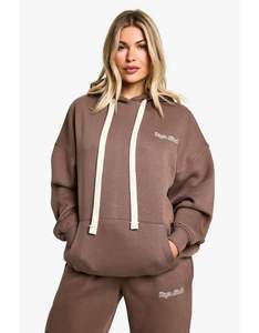 ชุดลำลองผู้หญิงสุดเก๋ 2 ชิ้น กางเกงวอร์มและเสื้อฮู้ดเท็ดดี้ลาย 3 มิติ กันน้ำ ระบายอากาศได้ดี ผ้าฝ้าย 100% - Product Image 1