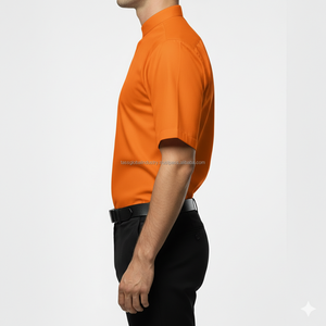 Conjunto de Uniforme Corporativo Personalizado en Color Naranja para Personal, Hombres y Mujeres, Uniforme Formal para Recepción de Hotel, Fabricante de Uniformes de Oficina - Product Image 4