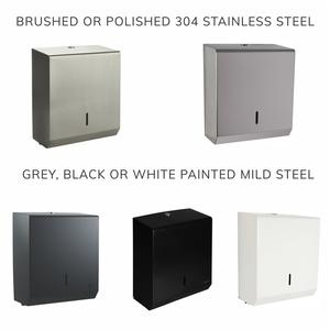 Logotipo personalizado Accesorios de baño montados en la pared Dispensador de baño Dispensador de toallas de mano de acero inoxidable cepillado - Product Image 4