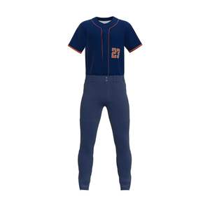 Torneos profesionales College Jersey Pant Nombre del equipo personalizado y número Impreso Uniforme de béisbol de secado rápido Conjuntos Precio - Product Image 2