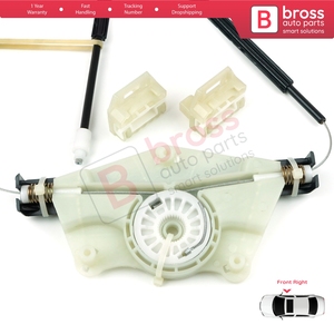 ชุดซ่อมมอเตอร์กระจกไฟฟ้า BWR520 สำหรับประตูหน้าขวา รถนิวบีเทิล C1 1C1 1997-2011 3 ประตู แฮทช์แบค 1C0837656 - Product Image 4