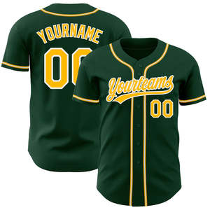 Camisetas de béisbol con impresión personalizada de alta calidad con botones al por mayor, camiseta de béisbol con ropa de equipo a bajo precio - Product Image 4